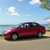 Car rental tobago: sedan, saloon car and jeep hire